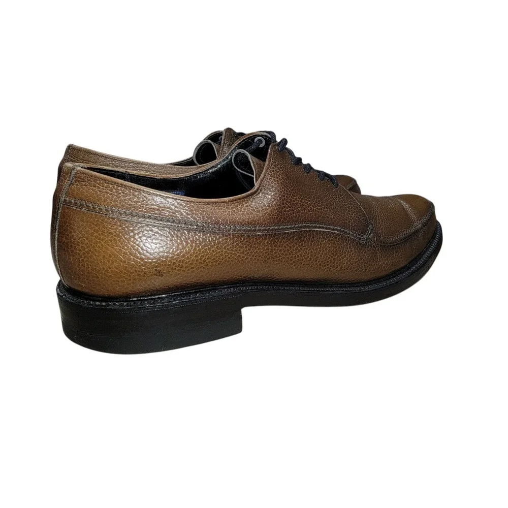 Vtg Weyenburg Massagic Men's Brown Leather Dress Shoes Oxfords Silk Label Size 8